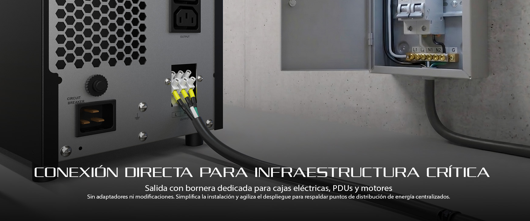 UPS en línea 3000VA/2700W, 5 slds, sinusoidal pura, torre-220V