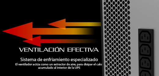 UPS en línea 3000VA/2700W, 5 slds, sinusoidal pura, torre-220V
