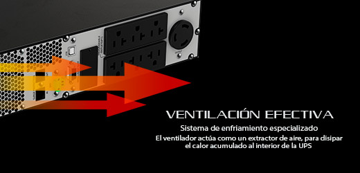 UPS Inteligente 3000VA/2700W, 7 salidas, Interactiva Onda