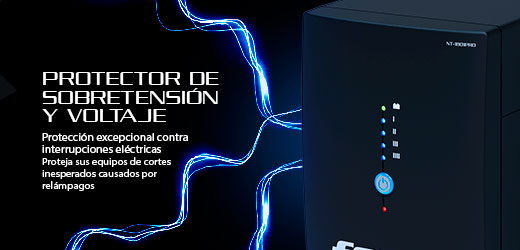 UPS interactiva 1800VA/900W, 10 slds, RJ45, torre comp-120V| ForzaUPS